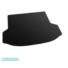 Двухслойные коврики Sotra Premium Black для Jac S5 (mkI)(багажник) 2013-2019 - Фото 1