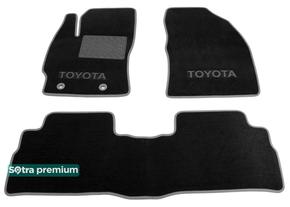 Двухслойные коврики Sotra Premium Black для Toyota Verso (mkI) 2009-2018 - Фото 1