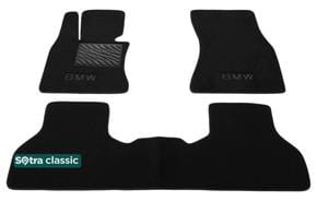 Двошарові килимки Sotra Classic Black для BMW X5 (F15; F85) / X6 (F16; F86) 2014-2019 - Фото 1