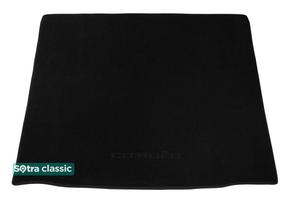 Двухслойные коврики Sotra Classic Black для Citroen C5 (mkII)(универсал)(багажник) 2008-2017 - Фото 1