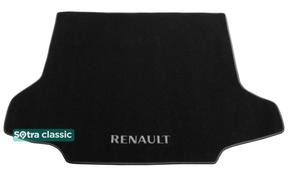 Двошарові килимки Sotra Classic 7mm Black для Renault Koleos (mkI)(багажник) 2007-2016