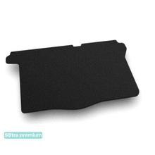 Двухслойные коврики Sotra Premium Black для Geely GX2 / Panda / LC (mkI)(багажник) 2008-2016