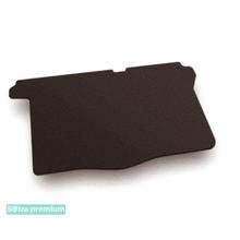Двошарові килимки Sotra Premium Chocolate для Geely GX2 / Panda / LC (mkI)(багажник) 2008-2016