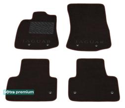 Двошарові килимки Sotra Premium Chocolate для Jaguar XJ (X351)(задній привід) 2010-2019 - Фото 1