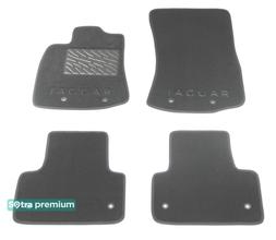 Двошарові килимки Sotra Premium Grey для Jaguar XJ (X351)(задній привід) 2010-2019 - Фото 1