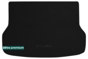 Двухслойные коврики Sotra Premium Black для Acura RDX (mkII)(багажник) 2013-2018