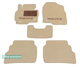 Двошарові килимки Sotra Premium Beige для Mazda CX-5 (mkI) 2012-2017 (USA)
