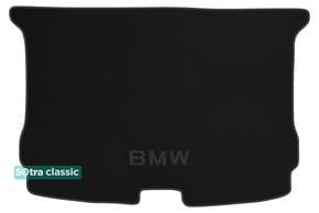 Двошарові килимки Sotra Classic 7mm Black для BMW i3 (I01)(перекрывает пластик)(багажник) 2013-2022