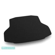 Двошарові килимки Sotra Premium Black для Honda Civic (mkX)(седан)(багажник) 2015-2021 - Фото 1