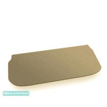 Двошарові килимки Sotra Premium Beige для Infiniti QX60 (mkI)(розкладений 3 ряд)(багажник) 2013-2020 - Фото 1