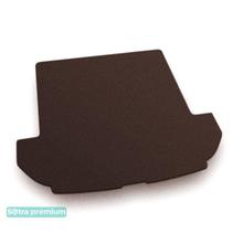 Двошарові килимки Sotra Premium Chocolate для Kia Sorento (mkIII)(7 місць)(складений 3 ряд)(багажник) 2015-2020 - Фото 1