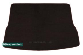 Двошарові килимки Sotra Premium Chocolate для Porsche Macan (mkI)(без вирізів під кріплення)(багажник) 2014→ - Фото 1