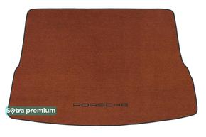 Двошарові килимки Sotra Premium Terracotta для Porsche Macan (mkI)(без вирізів під кріплення)(багажник) 2014→ - Фото 1