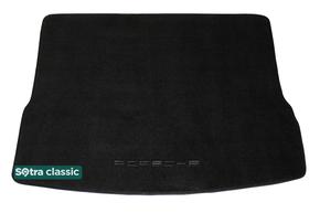 Двошарові килимки Sotra Classic Black для Porsche Macan (mkI)(без вирізів під кріплення)(багажник) 2014→ - Фото 1