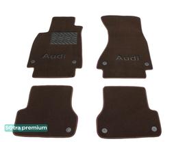 Двошарові килимки Sotra Premium Chocolate для Audi A6/S6/RS6 (mkIV)(C7) 2011-2018