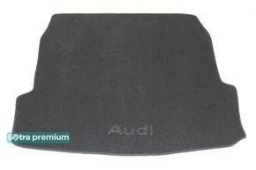 Двухслойные коврики Sotra Premium Grey для Audi A8/S8 (mkIII)(D4)(багажник) 2010-2018