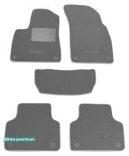 Двошарові килимки Sotra Premium Grey для Audi Q7/SQ7 (mkII)(1-2 ряд) 2015→ - Фото 1