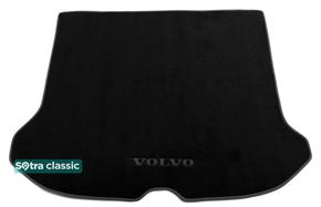 Двошарові килимки Sotra Classic 7mm Black для Volvo XC60 (mkI)(багажник) 2008-2017