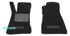 Двошарові килимки Sotra Classic 7mm Grey для Smart Roadster (mkI) 2003-2006