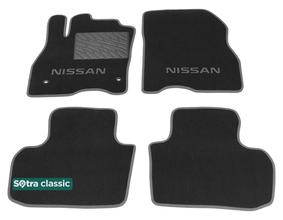 Двошарові килимки Sotra Classic Grey для Nissan Leaf (mkI) 2010-2017 - Фото 1