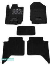 Двухслойные коврики Sotra Premium Black для Ford Ranger (T6)(double cab) 2011-2022