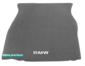 Двухслойные коврики Sotra Premium Grey для BMW 3-series (E30)(седан)(багажник) 1982-1993 - Фото 1