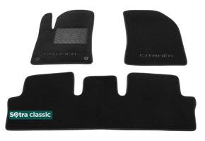 Двошарові килимки Sotra Classic Black для Citroen C4 Picasso / C4 Spacetourer (mkII) 2013-2022 - Фото 1
