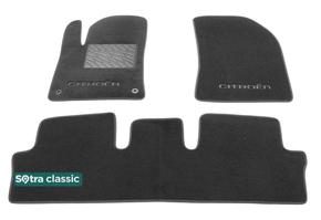 Двошарові килимки Sotra Classic 7mm Grey для Citroen C4 Picasso (mkII) 2013-2022 - Фото 1