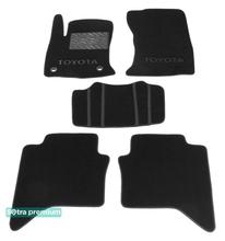Двошарові килимки Sotra Premium 10mm Black для Toyota Hilux (mkVIII) 2015→ - Фото 1