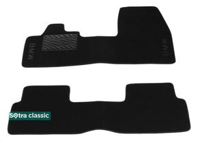 Двошарові килимки Sotra Classic Black для BMW i3 (I01) 2013-2022 - Фото 1