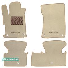 Двошарові килимки Sotra Premium Beige для Acura ILX (mkI) 2012-2022