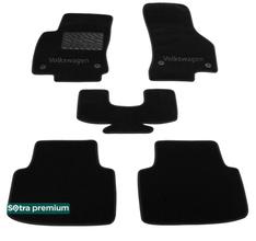 Двухслойные коврики Sotra Premium Black для Volkswagen Passat (B8) 2014-2023 - Фото 1