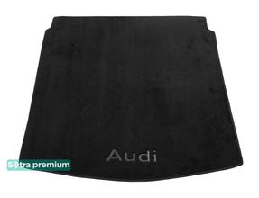 Двошарові килимки Sotra Premium Black для Audi A4/S4/RS4 (mkIV)(B8)(седан)(багажник) 2008-2016