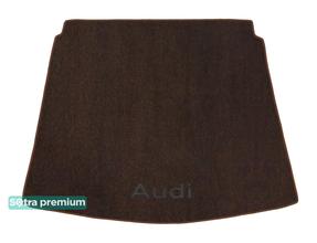 Двухслойные коврики Sotra Premium Chocolate для Audi A4/S4/RS4 (mkIV)(B8)(седан)(багажник) 2008-2016