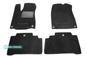 Двошарові килимки Sotra Classic 7mm Grey для Acura MDX (mkIII)(1-2 ряд) 2014-2020 - Фото 1
