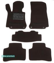 Двошарові килимки Sotra Premium Chocolate для Mercedes-Benz GLC-Class (X253; C253) 2015-2022; EQC (N293) 2019→ - Фото 1