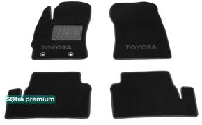 Двошарові килимки Sotra Premium Black для Toyota Auris (mkII) 2013-2018