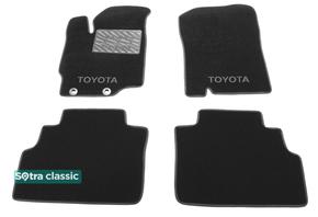 Двошарові килимки Sotra Classic 7mm Grey для Toyota Yaris (mkIII) 2010-2020 - Фото 1