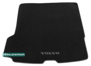 Двухслойные коврики Sotra Premium Graphite для Volvo XC90 (mkII)(сложенный 3 ряд)(багажник) 2015-2022 - Фото 1