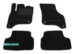 Двошарові килимки Sotra Classic 7mm Black для Volkswagen Golf (mkVII)(електро) 2014-2020