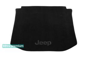 Двухслойные коврики Sotra Premium Graphite для Jeep Grand Cherokee (mkIV)(WK2)(багажник) 2011→