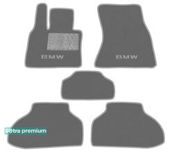 Двухслойные коврики Sotra Premium Grey для BMW X5 (F15; F85) / X6 (F16; F86) 2014-2019 - Фото 1
