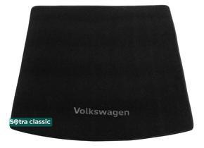 Двухслойные коврики Sotra Classic Black для Volkswagen Touareg (mkIII)(багажник) 2018→