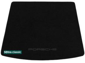 Двухслойные коврики Sotra Classic Black для Porsche Cayenne (mkIII)(багажник) 2018→