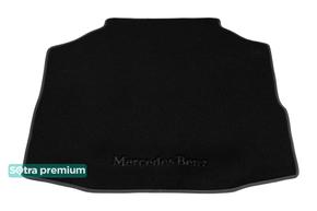 Двошарові килимки Sotra Premium Black для Mercedes-Benz C-Class (A205)(кабріолет)(багажник) 2015-2022 - Фото 1