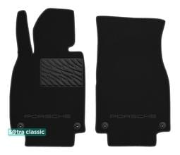 Двошарові килимки Sotra Classic 7mm Black для Porsche Boxster (mkIV) / Cayman (mkIII)(718) 2016→