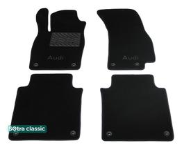 Двухслойные коврики Sotra Classic Black для Audi A8/S8 (mkIV)(D5)(long) 2017→