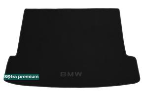 Двошарові килимки Sotra Premium Black для BMW X6 (G06; F96)(багажник) 2019→ - Фото 1