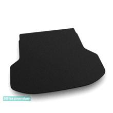 Двошарові килимки Sotra Premium Black для Kia Ceed (mkIII)(універсал)(без сабвуфера)(багажник) 2018→ - Фото 1