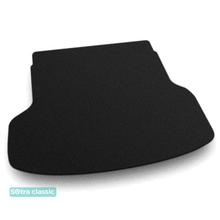 Двухслойные коврики Sotra Classic Black для Hyundai i30 (mkIII)(универсал)(без полозьев)(багажник) 2016→